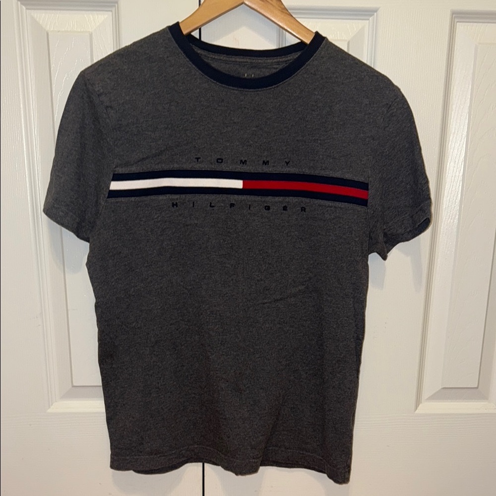 Tommy Hilfiger Gray Short Sleeve Tee